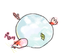 Midwinter of shrimp sticker #9028010