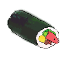 Midwinter of shrimp sticker #9028038