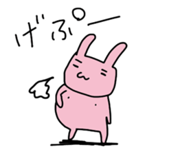 chi-chan's "chikubiusagi" 2 sticker #9028055