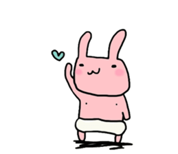 chi-chan's "chikubiusagi" 2 sticker #9028059