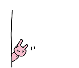 chi-chan's "chikubiusagi" 2 sticker #9028074