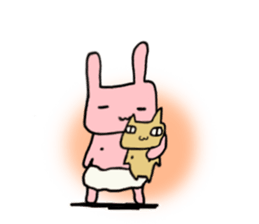 chi-chan's "chikubiusagi" 2 sticker #9028077