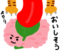 Forest Bean-paste Daddy and his friends sticker #9028125