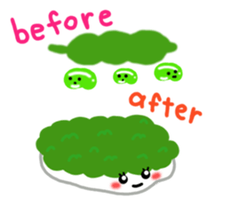 Forest Bean-paste Daddy and his friends sticker #9028126