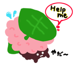 Forest Bean-paste Daddy and his friends sticker #9028132