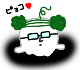 Forest Bean-paste Daddy and his friends sticker #9028152