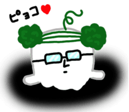 Forest Bean-paste Daddy and his friends sticker #9028152