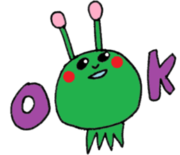 colorfulalien sticker #9028169