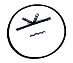 circle man(part1) sticker #9028475