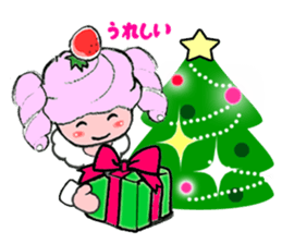 Strawberry time (Happy Christmas) sticker #9028520