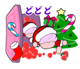 Strawberry time (Happy Christmas) sticker #9028540
