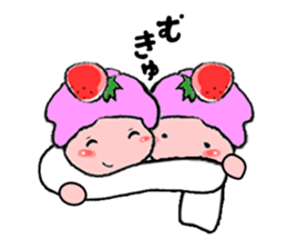 Strawberry time (Happy Christmas) sticker #9028550