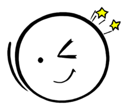 circle man(part3) sticker #9029005