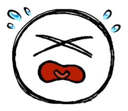 circle man(part3) sticker #9029013