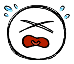 circle man(part3) sticker #9029013