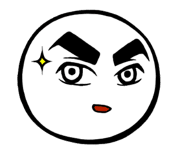 circle man(part3) sticker #9029031
