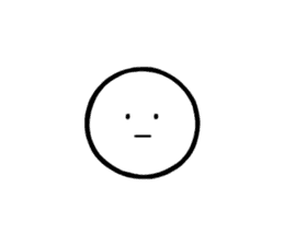 circle man(part3) sticker #9029033