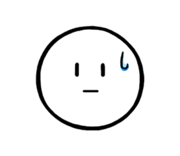 circle man(part3) sticker #9029034