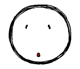 circle man(part3) sticker #9029039