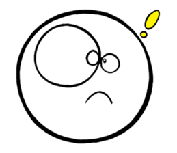 circle man(part2) sticker #9029121