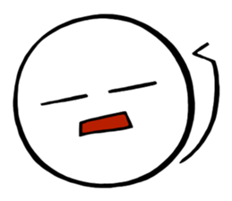 circle man(part2) sticker #9029122