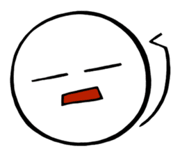 circle man(part2) sticker #9029122