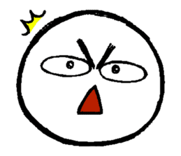 circle man(part2) sticker #9029125