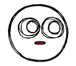 circle man(part2) sticker #9029126