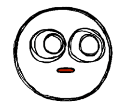 circle man(part2) sticker #9029126