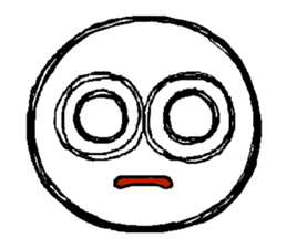 circle man(part2) sticker #9029127