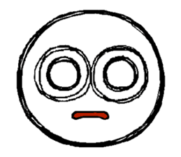 circle man(part2) sticker #9029127