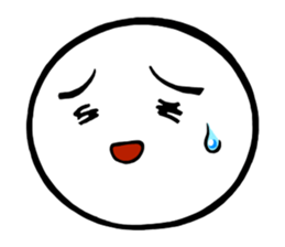 circle man(part2) sticker #9029130