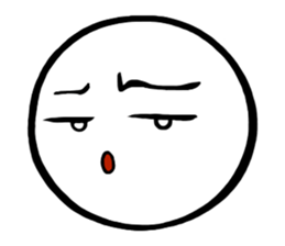 circle man(part2) sticker #9029141