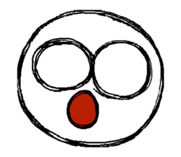 circle man(part2) sticker #9029143