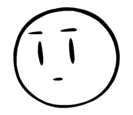 circle man(part2) sticker #9029152