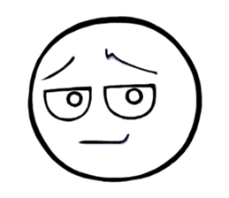 circle man(part2) sticker #9029154