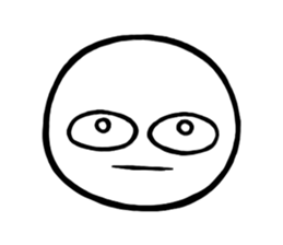 circle man(part2) sticker #9029156