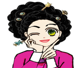 Miss Summer Lotus sticker #9029232