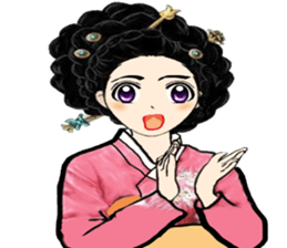 Miss Summer Lotus sticker #9029235