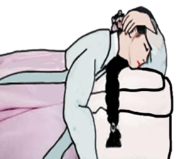 Miss Summer Lotus sticker #9029239