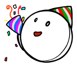 circle man(part4) sticker #9029261