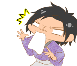 Daily life of the member of a squad sticker #9029577