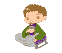 Daily life of the member of a squad sticker #9029578