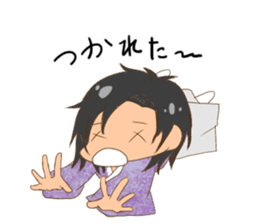 Daily life of the member of a squad sticker #9029594