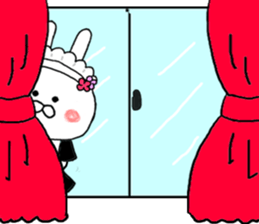 Maid in Kama~tsu of Chibi rabbit sticker #9029607