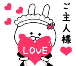 Maid in Kama~tsu of Chibi rabbit sticker #9029611
