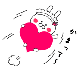 Maid in Kama~tsu of Chibi rabbit sticker #9029614