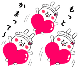 Maid in Kama~tsu of Chibi rabbit sticker #9029615