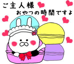 Maid in Kama~tsu of Chibi rabbit sticker #9029618