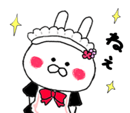 Maid in Kama~tsu of Chibi rabbit sticker #9029626